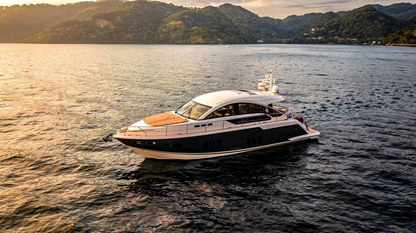 Charter privado de barco de lujo en la costa de Costa Rica