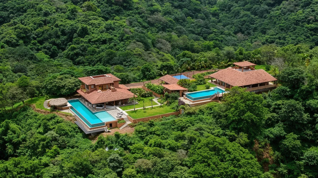 Privates Estate mit mehreren Villen in Costa Rica