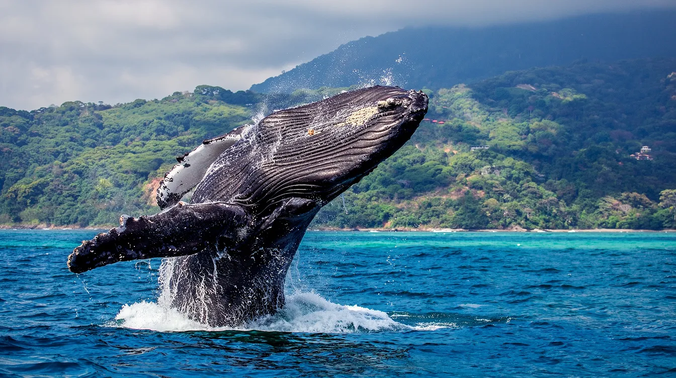 Avistamiento de ballenas en Costa Rica