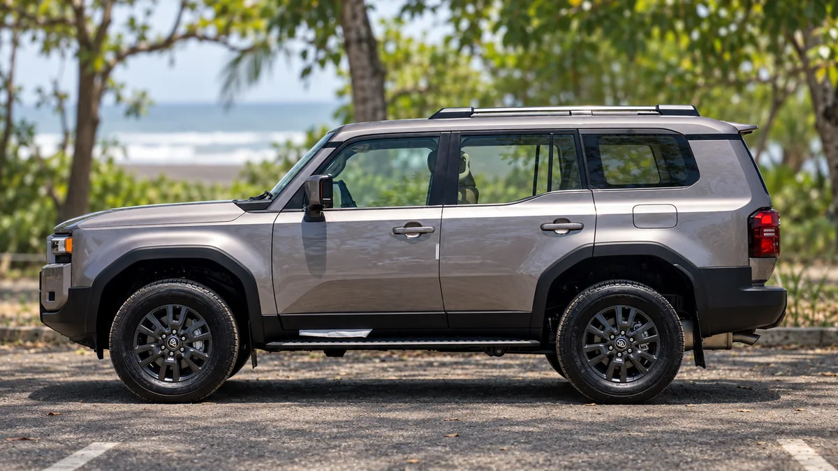 Toyota Land Cruiser Prado side profile