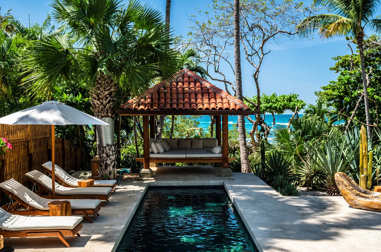 Luxury poolside stay in Costa Rica