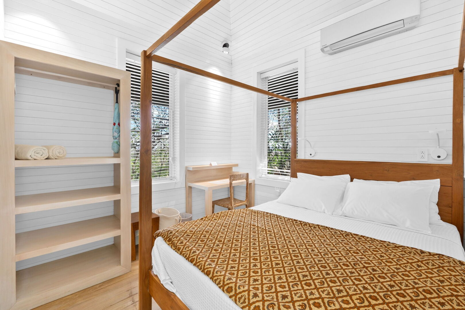 Private bungalow bedroom, bathroom or terrace